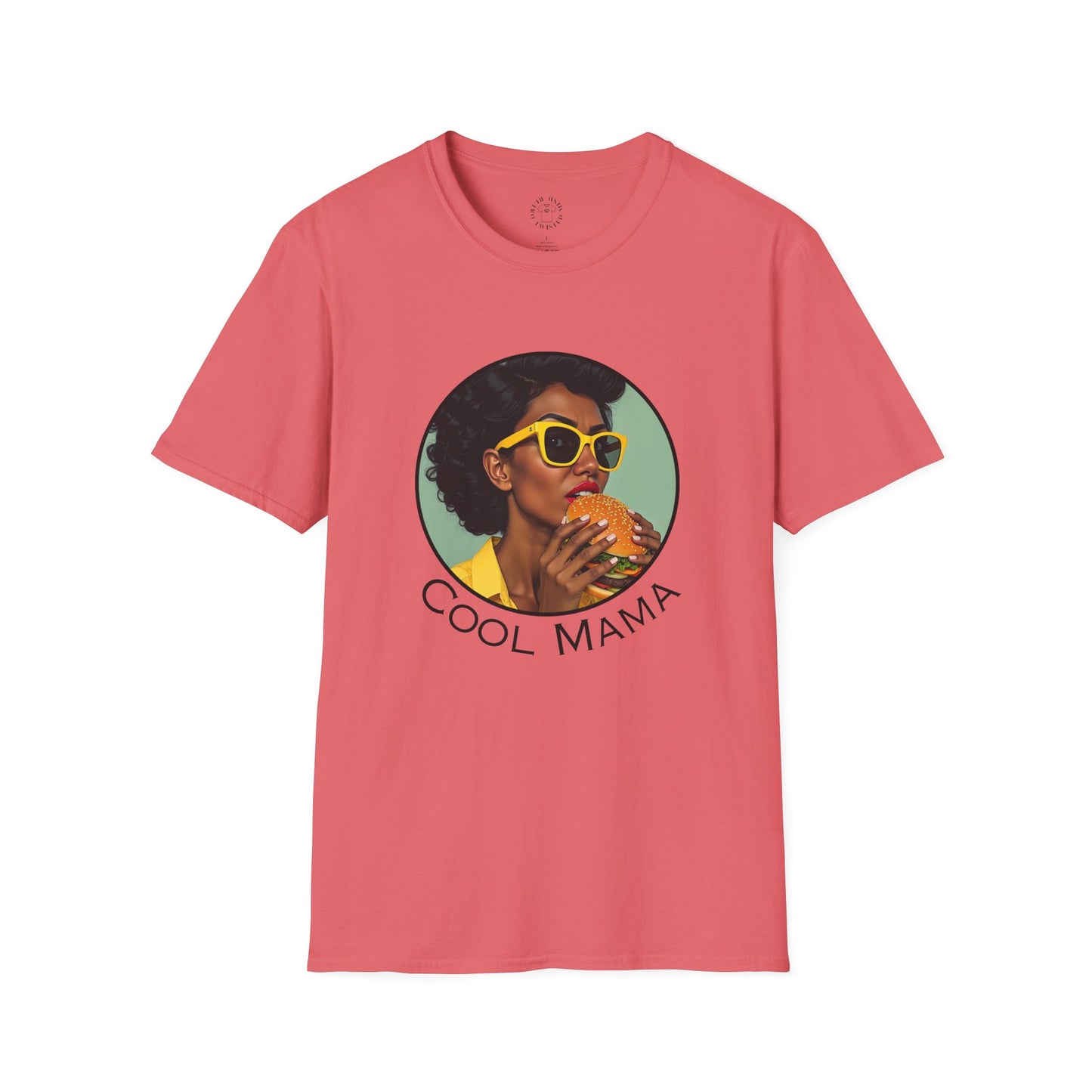 Cool Mama Graphic T-Shirt - Unisex Softstyle Tee for Trendy Moms