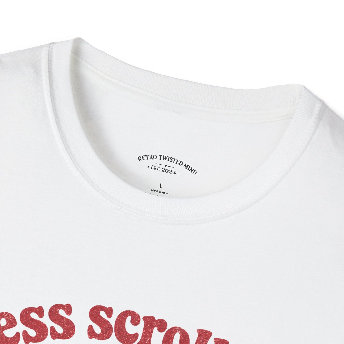 Less Scrolling More Strolling T-Shirt — Retro Dog Walk Graphic Tee