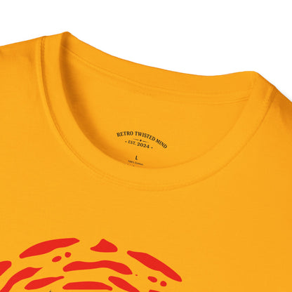 Doberman Graphic T-Shirt — Red Halo 'Bandit' Design