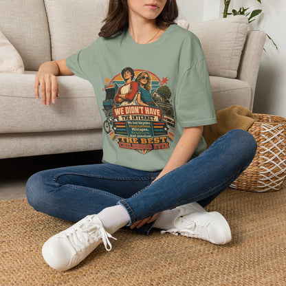 Retro Stranger Things 'We Didn't Have The Internet' T-Shirt
