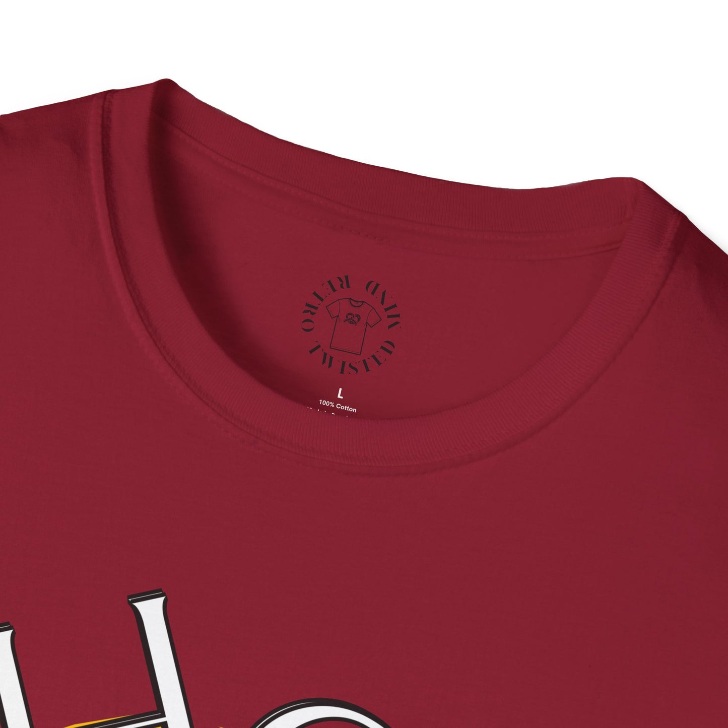 Hello Skull Graphic Unisex Softstyle T-Shirt - Edgy Streetwear Tee,scull