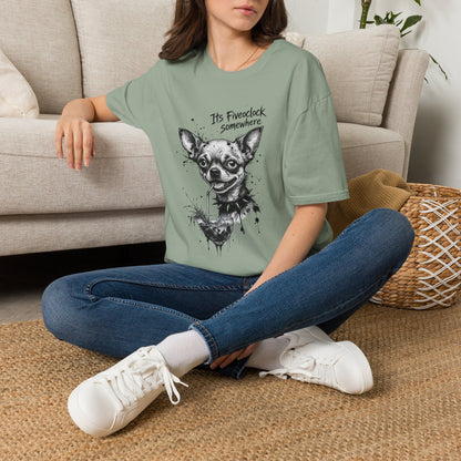 Chihuahua 'It's Five O'Clock Somewhere' T-Shirt