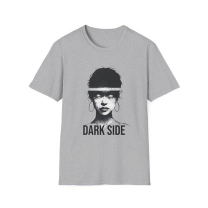 Dark Side Graphic Unisex T-Shirt - Cool Casual Wear, Perfect for Gifting, Music Lovers, or Special Occasions