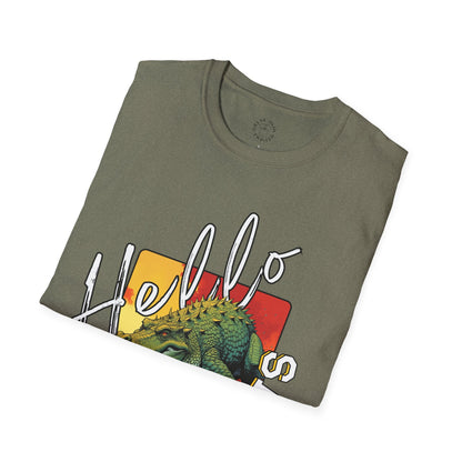 Hello Gorgeous Unisex Softstyle T-Shirt – Fun and Casual Graphic Tee,florida,gator,