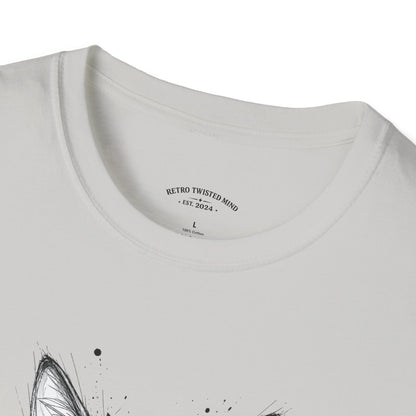 Cat T-Shirt — 'I Know I’m Fabulous' Cute Smiling Cat Graphic Tee