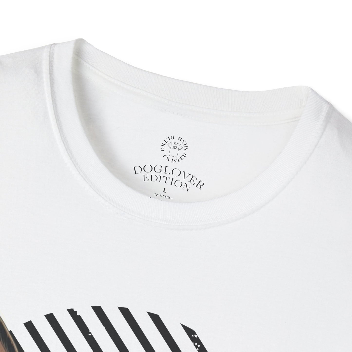 Pure Love French Bulldog T-Shirt | Unisex Softstyle Tee for Dog Lovers