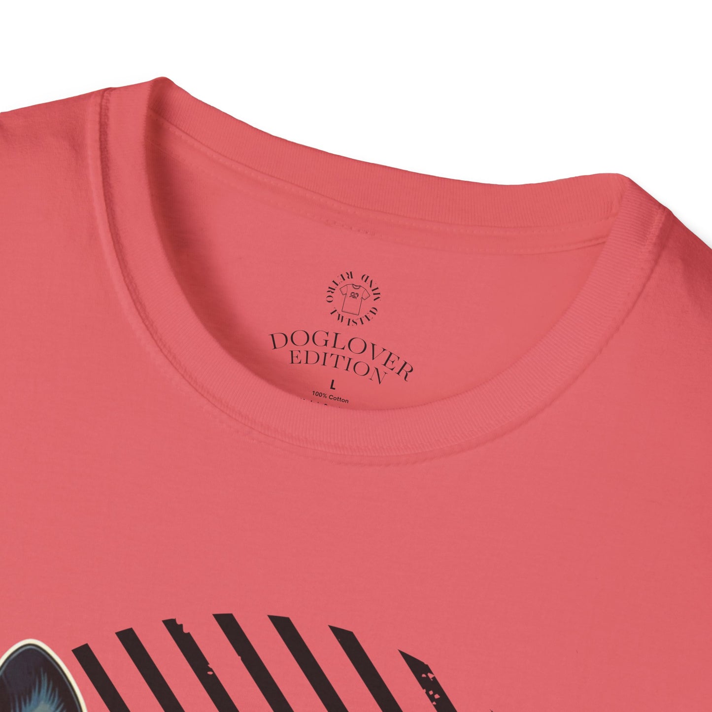 Pure Love French Bulldog Unisex Softstyle T-Shirt