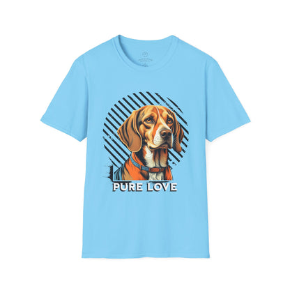 Pure Love Beagle Unisex Softstyle T-Shirt