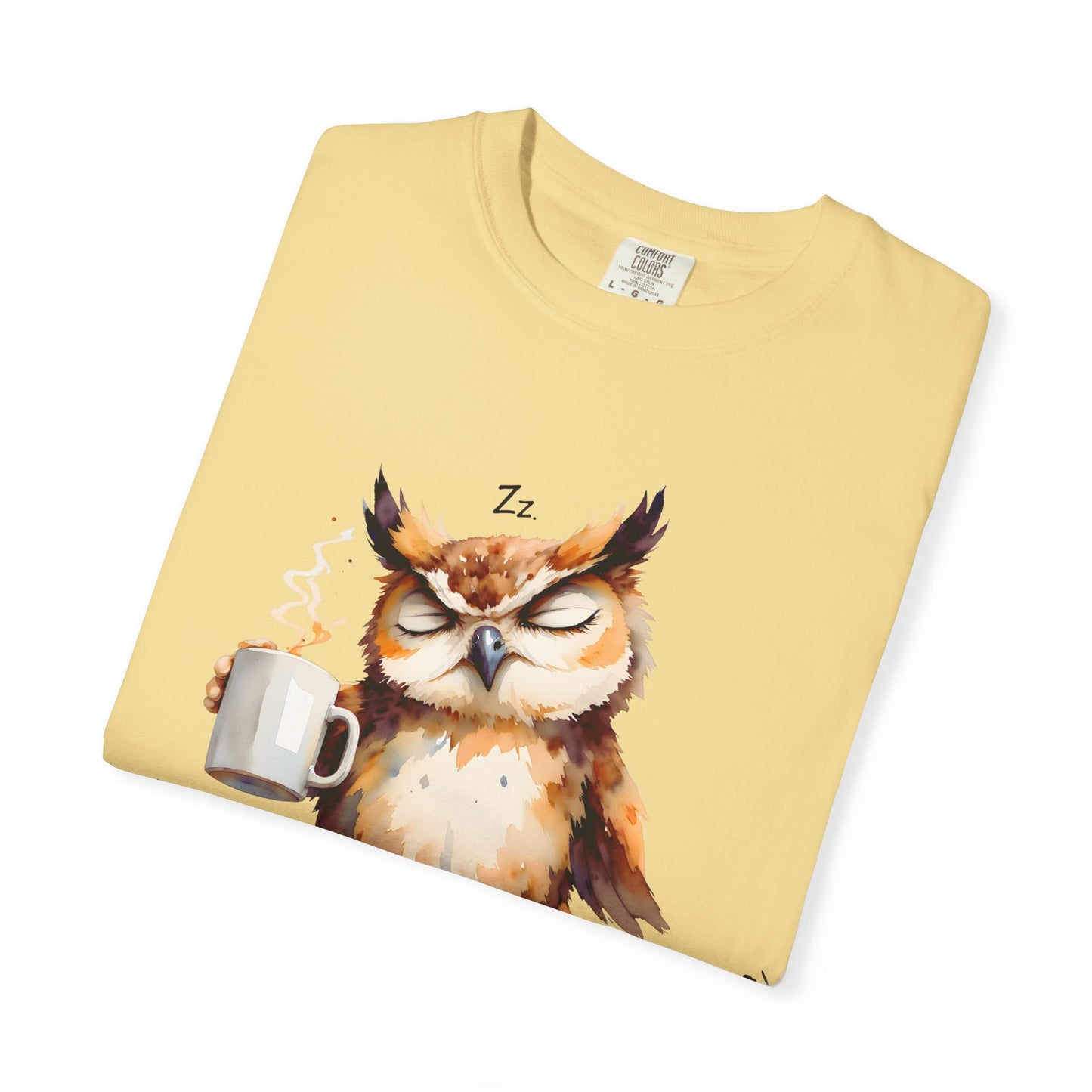 Morning Meditation Owl T-Shirt