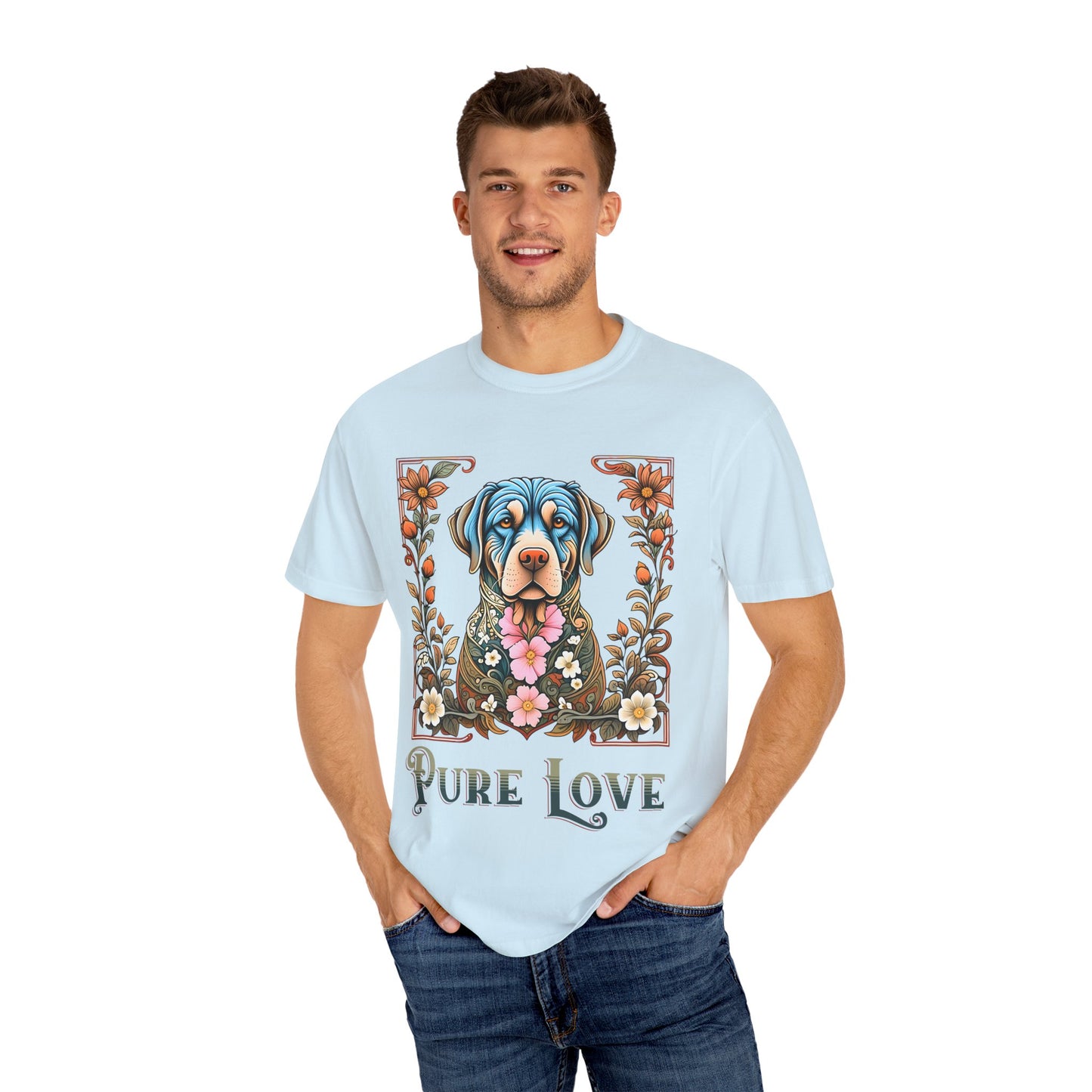 Pure Love Dog Graphic Unisex T-Shirt