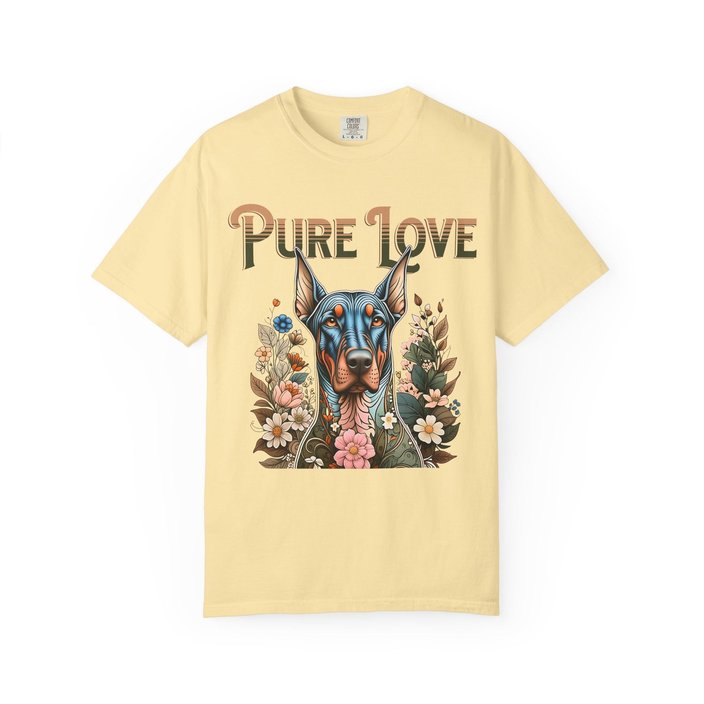 Pure Love Dog Art Unisex T-Shirt - Perfect Gift for Animal Lovers