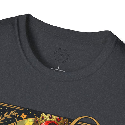 Enchanting Queen Graphic Unisex Softstyle T-Shirt,queen,girl