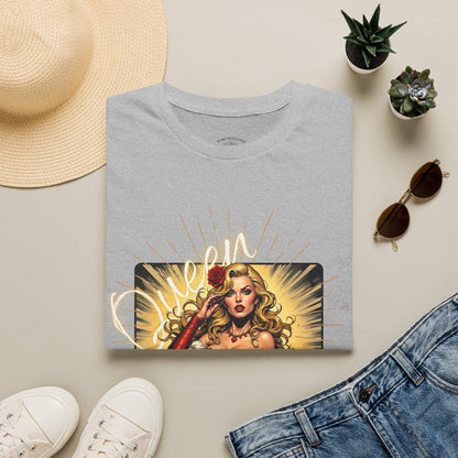 Empowered Women Unisex Softstyle T-Shirt - Bold & Confident Design, queen. girl