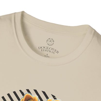 Unisex Softstyle T-Shirt - 'Pure Love' Pomeranian Print