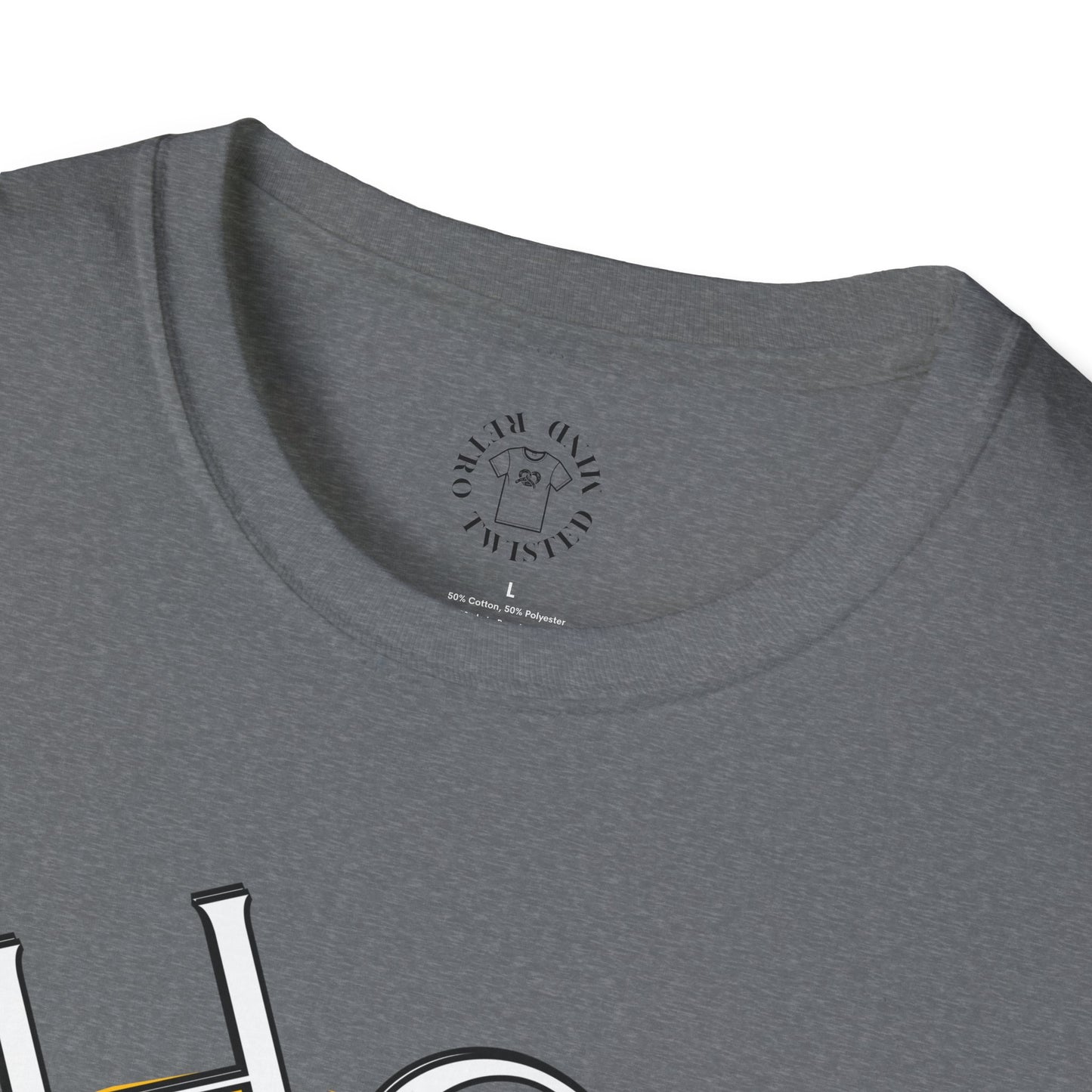 Hello Skull Graphic Unisex Softstyle T-Shirt - Edgy Streetwear Tee,scull
