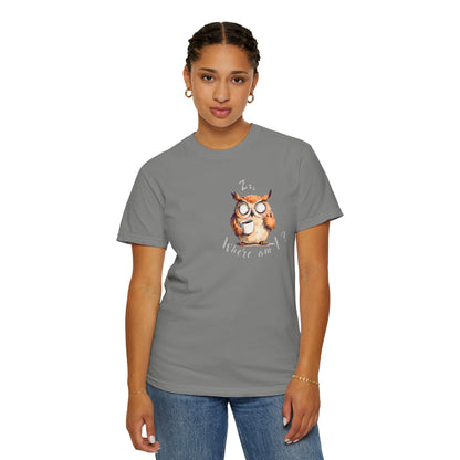Where Am I? Owl Graphic T-Shirt
