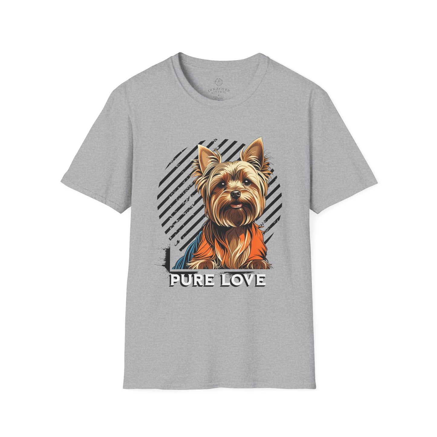 Pure Love Yorkie Unisex Softstyle T-Shirt