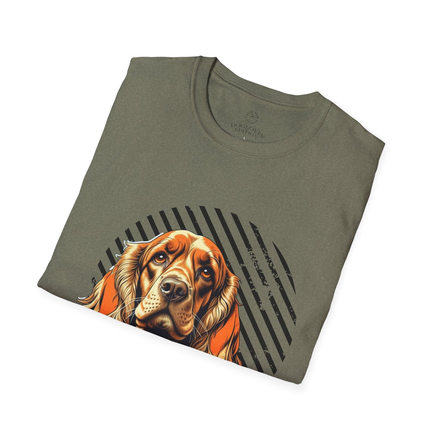 Pure Love Dog T-Shirt - Unisex Softstyle Tee for Dog Lovers