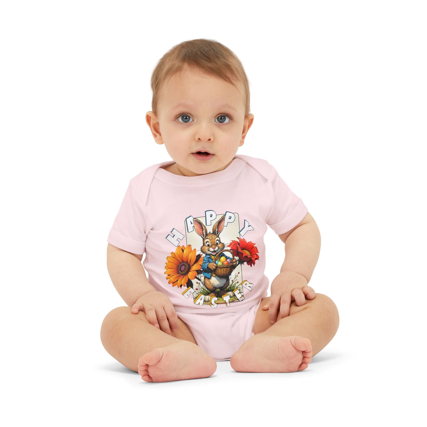 Easter Bunny Infant One Piece - Cute Baby Bodysuit for Spring Celebrations