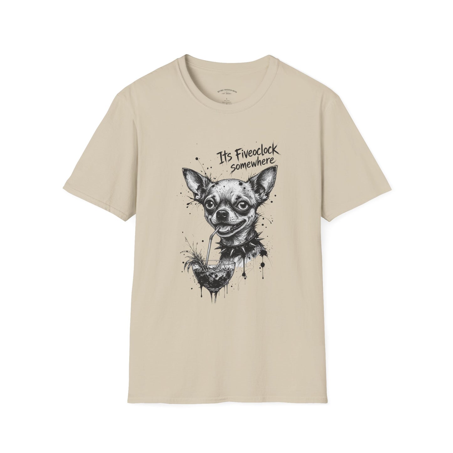 Chihuahua 'It's Five O'Clock Somewhere' T-Shirt