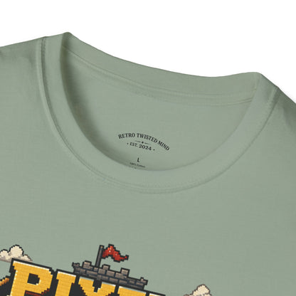 Pixels Built Legends T‑Shirt — Retro Gaming Nostalgia Tee