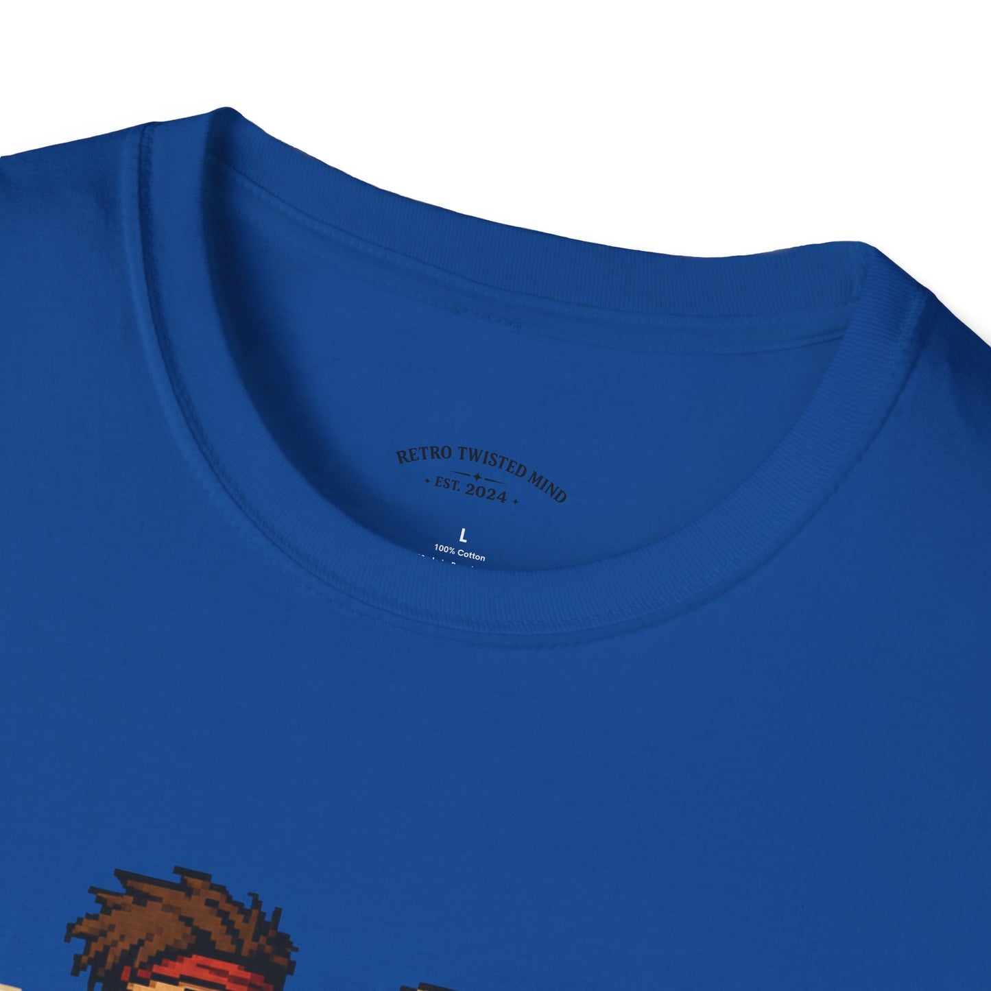 Retro Arcade Era T-Shirt — Pixel RPG Game Tribute