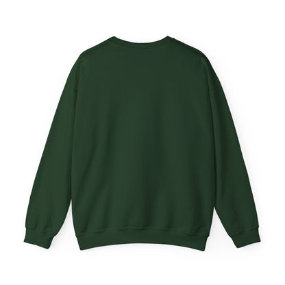 Christmas Candy Cane Crewneck Sweatshirt — "Merry Christmas" Holiday Sweater