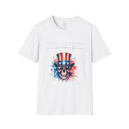 Patriotic Skull T-Shirt | Unisex Independence Day Tee