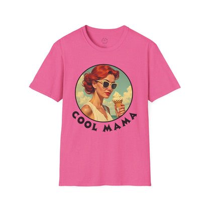 Cool Mama Vintage Unisex Softstyle T-Shirt - Fun and Trendy Summer Wear