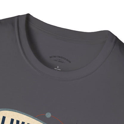 Cat T-Shirt — "Living with a Cat is Basically Having a Furry CEO" Retro Graphic