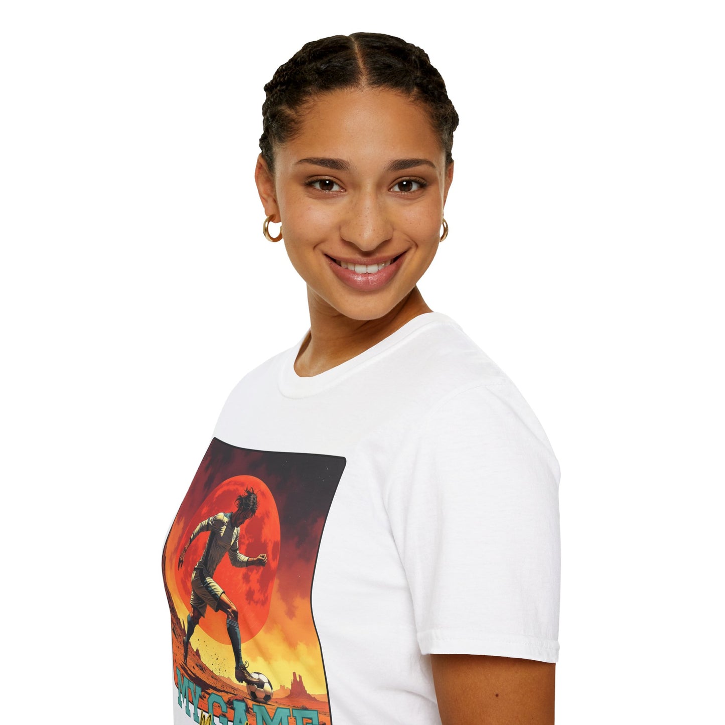 My Game My Rules Unisex Softstyle T-Shirt,soccer ,sport