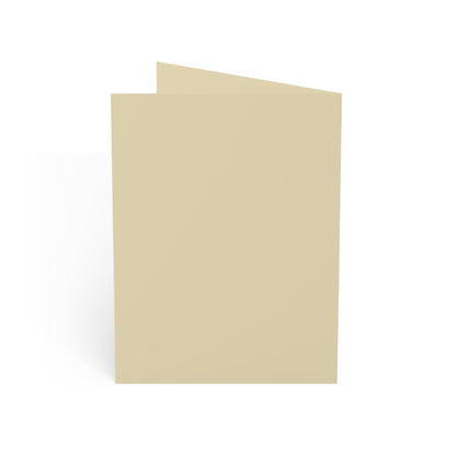 Vintage Christmas Greeting Cards – 'Home is Where the Lights Glow Brighter' Holiday Card Pack (1/10/30/50)