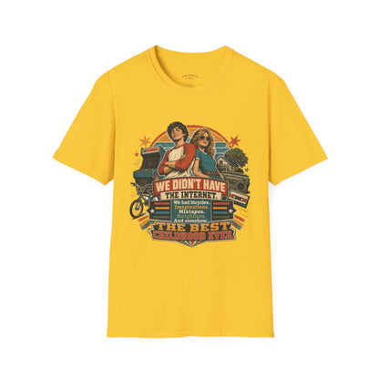 Retro Stranger Things 'We Didn't Have The Internet' T-Shirt