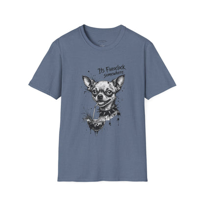 Chihuahua 'It's Five O'Clock Somewhere' T-Shirt
