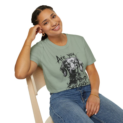 Are You Serious? Dachshund Graphic T-Shirt