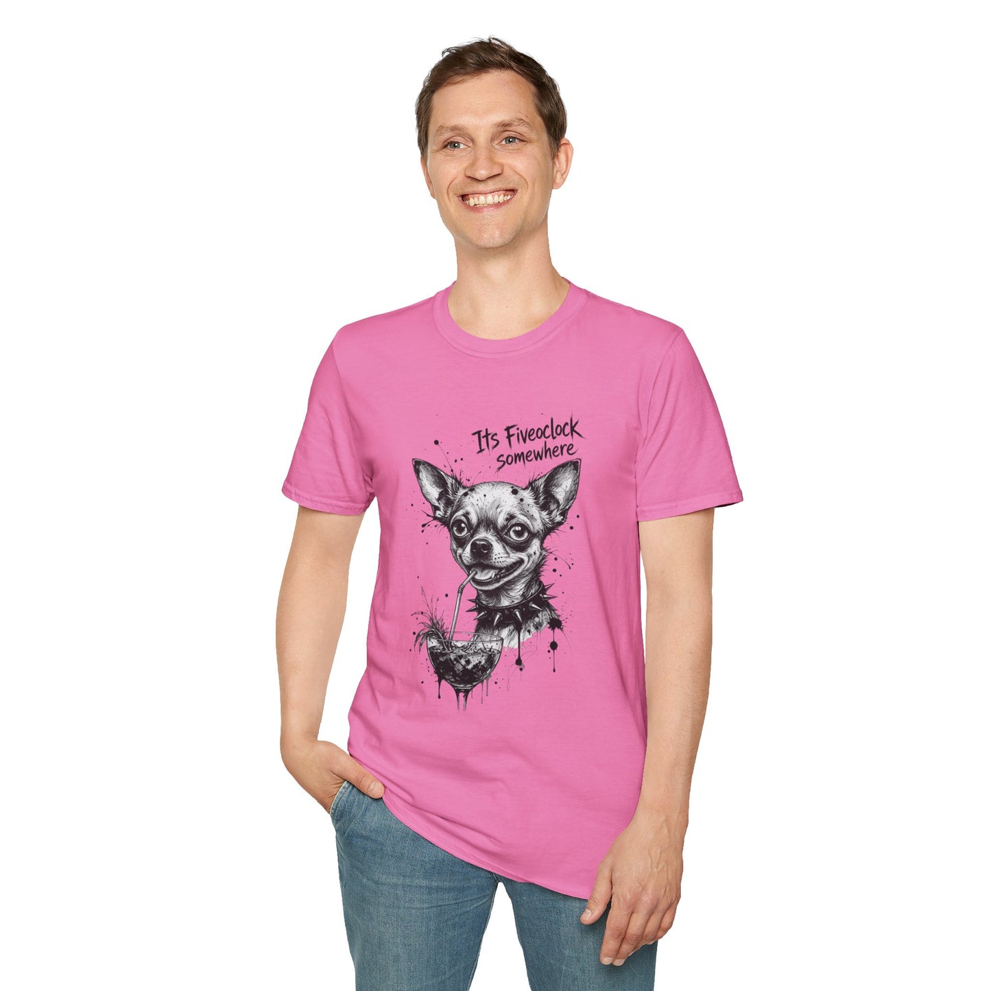Chihuahua 'It's Five O'Clock Somewhere' T-Shirt