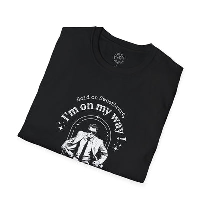 Unisex Softstyle T-Shirt – Retro 'I'm on my Way' Graphic Tee,