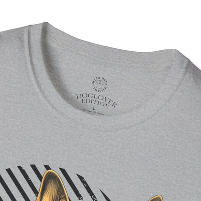 German Shepherd Pure Love Unisex Softstyle T-Shirt .dog