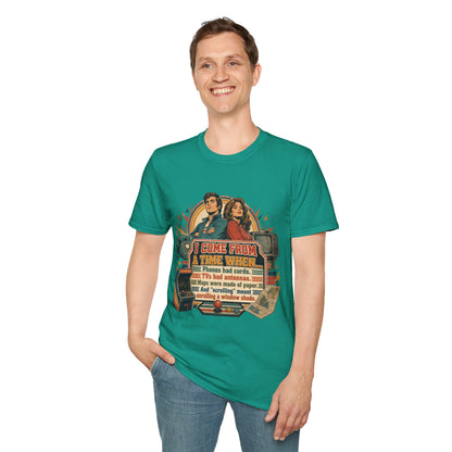 Vintage Road Trip T-Shirt — "I Come From A Time When" Retro Couple Graphic