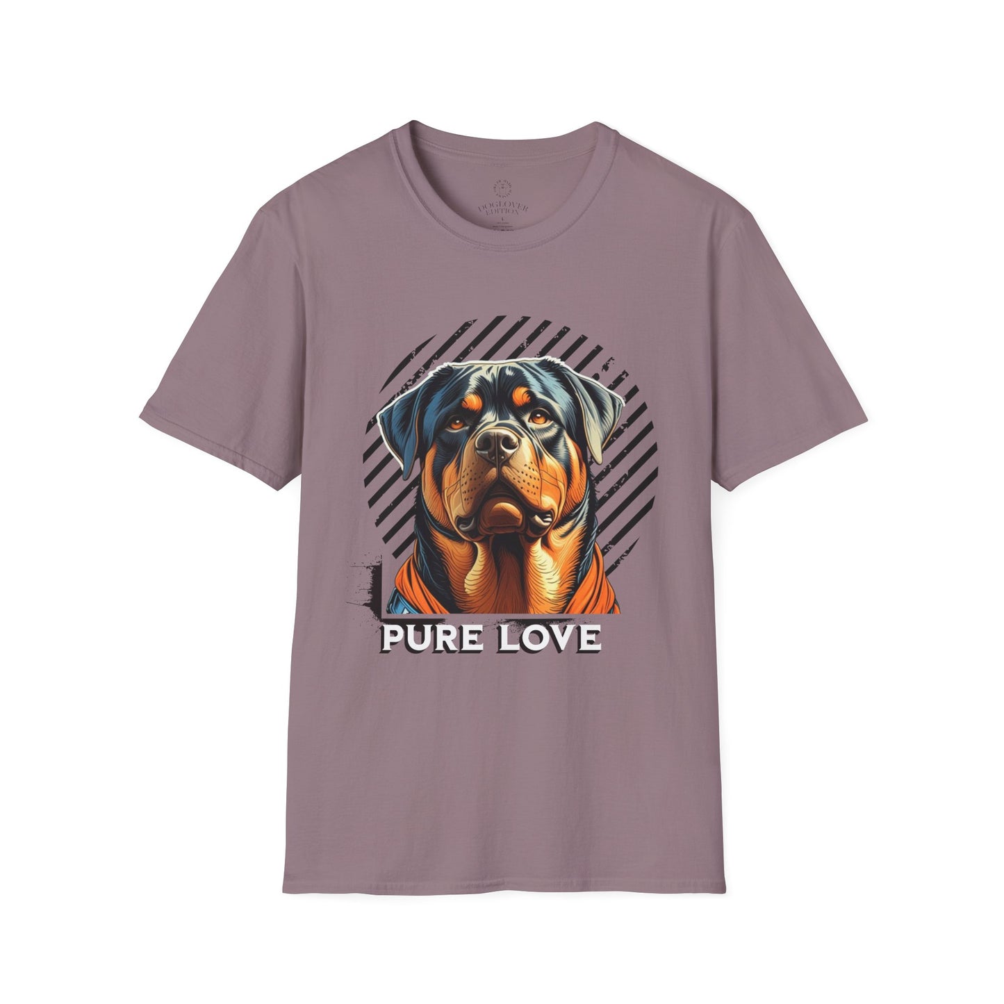 Pure Love Rottweiler Unisex Softstyle T-Shirt