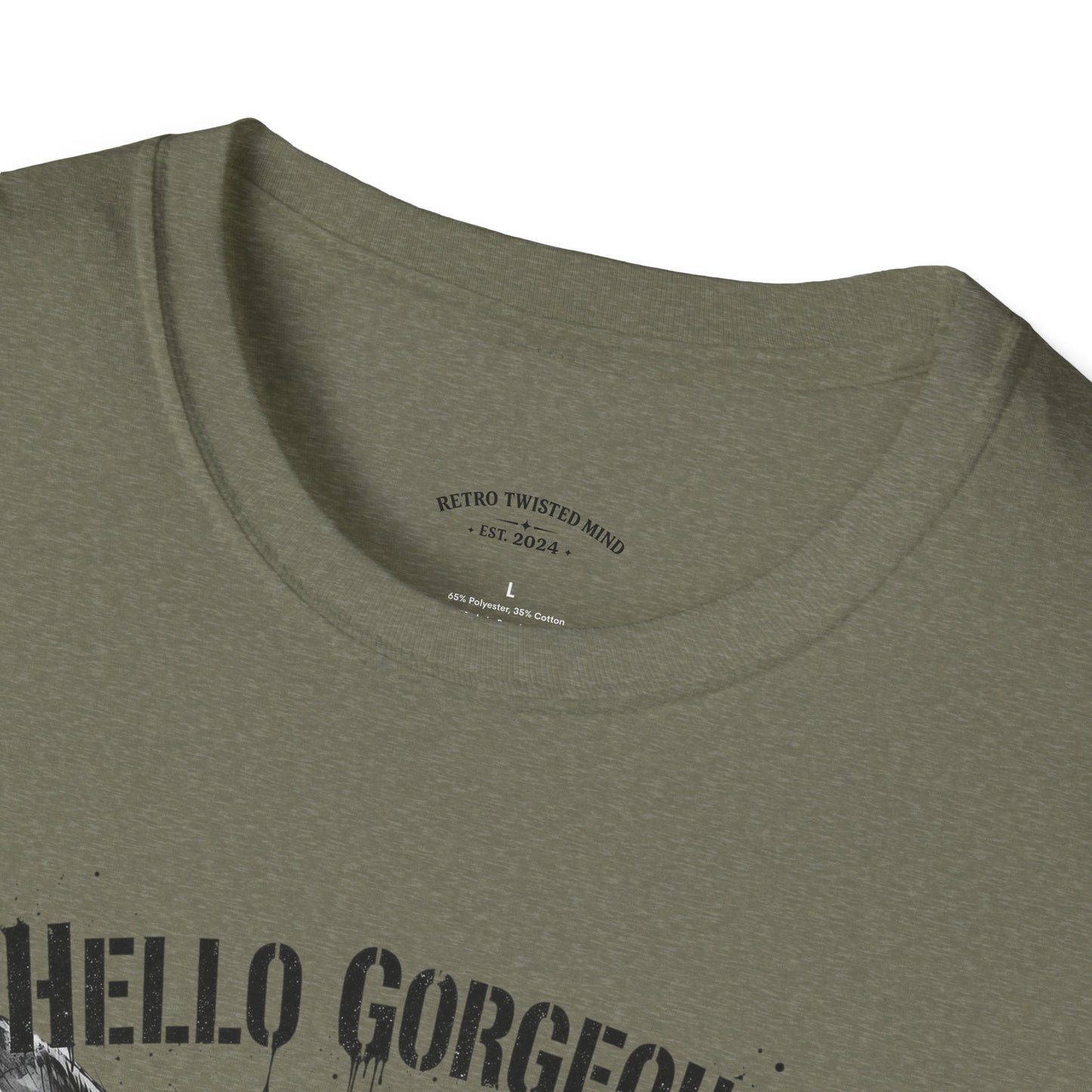 Chihuahua 'Hello Gorgeous' Tee - Cute Dog Graphic T-Shirt