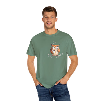 Where Am I? Owl Graphic T-Shirt