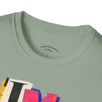 T-Shirt — "I'M FINE, THANK YOU" Retro Collage Graphic Tee