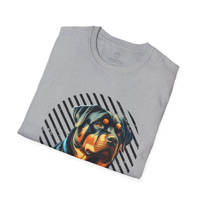 Pure Love Rottweiler Unisex Softstyle T-Shirt - Dog Lover Gift