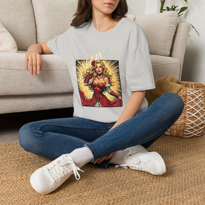 Empowered Women Unisex Softstyle T-Shirt - Bold & Confident Design, queen. girl