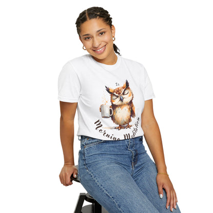 Morning Meditation Owl T-Shirt