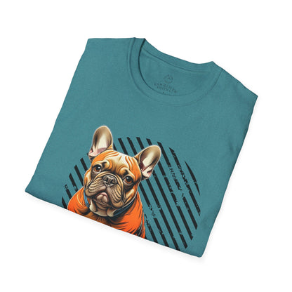 Pure Love French Bulldog Unisex Softstyle T-Shirt