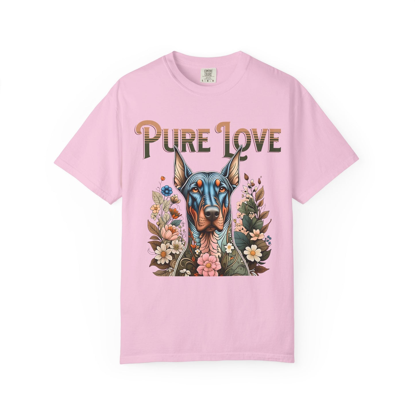 Pure Love Dog Art Unisex T-Shirt - Perfect Gift for Animal Lovers