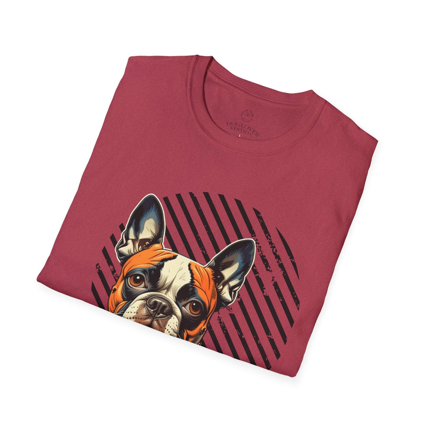 Pure Love French Bulldog Unisex Softstyle T-Shirt