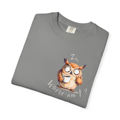 Where Am I? Owl Graphic T-Shirt